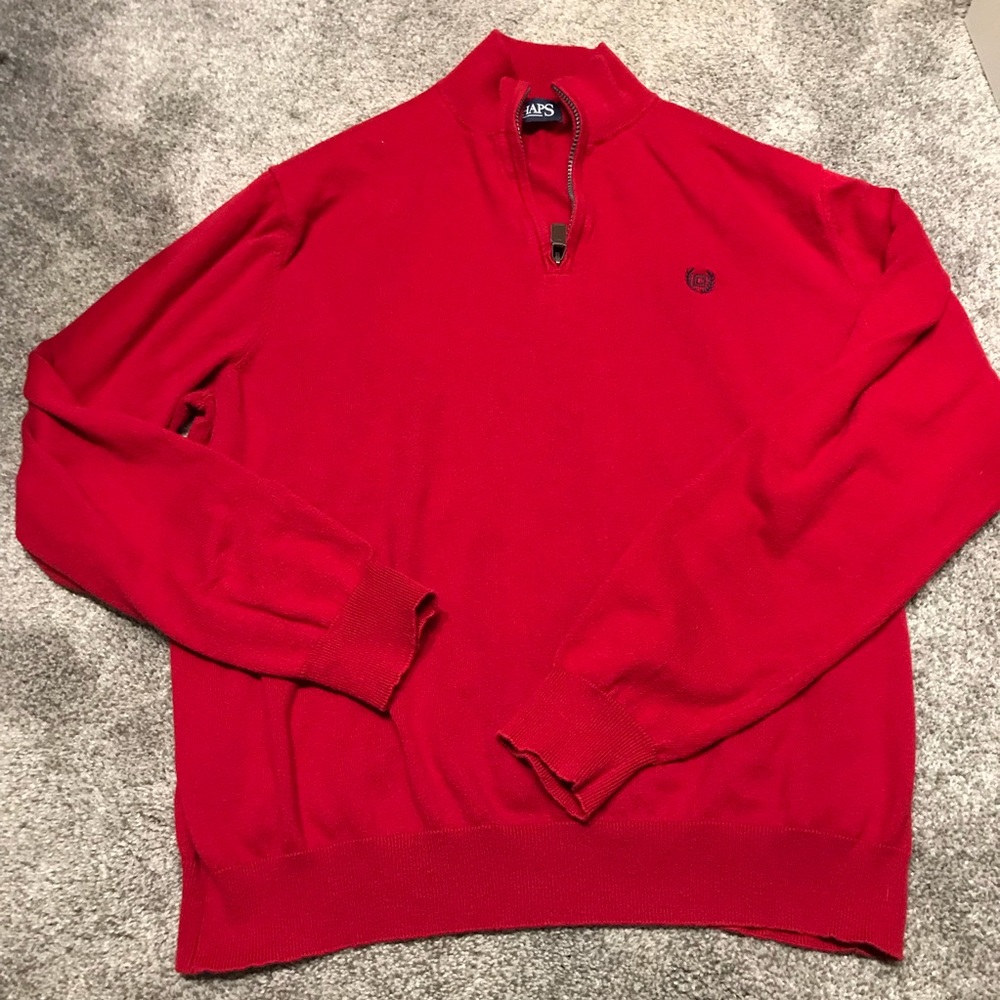 Chaps half zip sweater